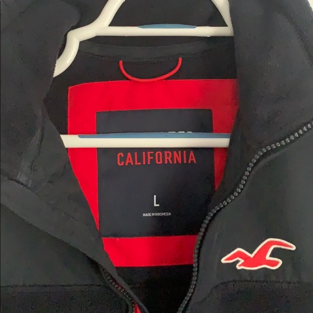 Hollister Men’s Winter Jacket blue size large - Picture 3 of 3